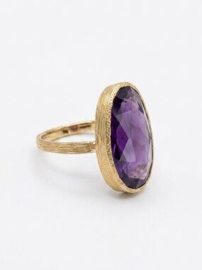 Jorge Revilla Amethyst Sterling Silver Ring